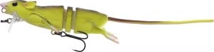 Wobler 3D Rat Potkan 20cm 32g Fluo žltá